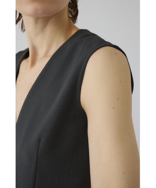 RIM.ARK（リムアーク）の「Comfy vest tops(コンフィー ベスト トップス)（ベスト・レディース・ブラック/ブラウン/グレー・FREE）」の18枚目の写真