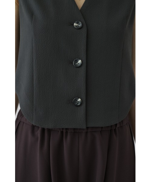 RIM.ARK（リムアーク）の「Comfy vest tops(コンフィー ベスト トップス)（ベスト・レディース・ブラック/ブラウン/グレー・FREE）」の20枚目の写真