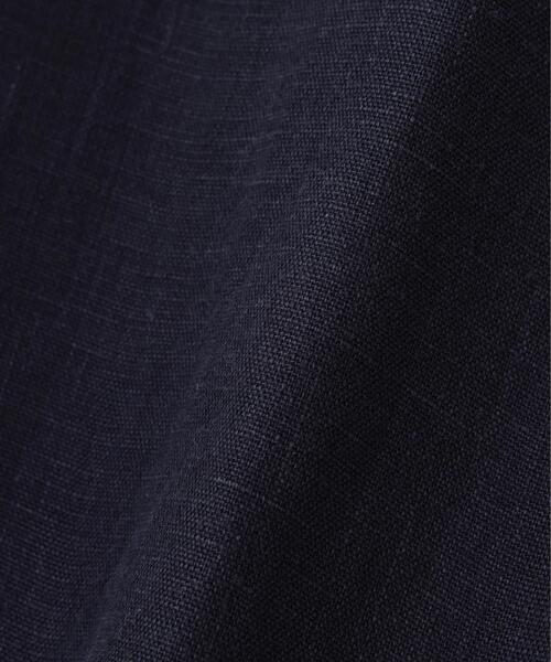 YLEVE（イレーヴ）の「YLEVE / LINEN DOUBLE CLOTH NO SLEEVE JACKET（テーラードジャケット・レディース・ネイビー・1/0）」の8枚目の写真