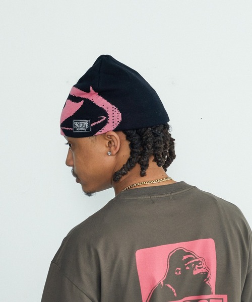 XLARGE（エクストララージ）の「X MONSTER LOGO BEANIE（キャップ・メンズ・ブラック/ネイビー/ブラウン・ONE SIZE）」の12枚目の写真