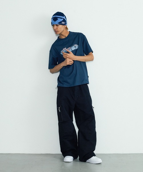 XLARGE（エクストララージ）の「X MONSTER LOGO BEANIE（キャップ・メンズ・ブラック/ネイビー/ブラウン・ONE SIZE）」の20枚目の写真