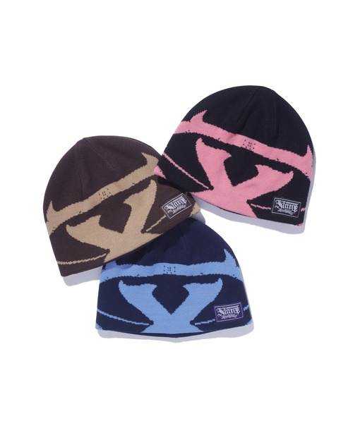 XLARGE（エクストララージ）の「X MONSTER LOGO BEANIE（キャップ・メンズ・ブラック/ネイビー/ブラウン・ONE SIZE）」の21枚目の写真