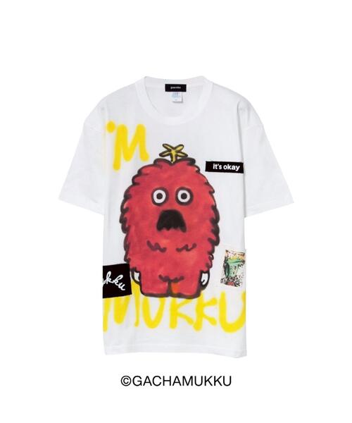 ROYAL FLASH(ロイヤルフラッシュ)の「guernika/ゲルニカ/MUKKU Paint-T(Tシャツ/カットソー・メンズ・ホワイト・2XL)」の7枚目の写真