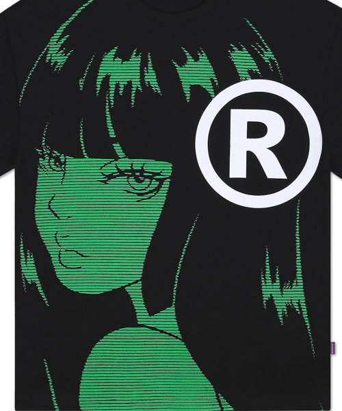 LAUGHER(ラファー)の「レイTシャツ - ブラック(Tシャツ/カットソー・レディース・その他・LARGE/MEDIUM/X-LARGE)」の2枚目の写真
