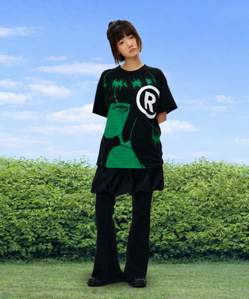 LAUGHER(ラファー)の「レイTシャツ - ブラック(Tシャツ/カットソー・レディース・その他・LARGE/MEDIUM/X-LARGE)」の3枚目の写真