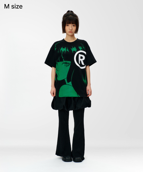 LAUGHER(ラファー)の「レイTシャツ - ブラック(Tシャツ/カットソー・レディース・その他・LARGE/MEDIUM/X-LARGE)」の6枚目の写真