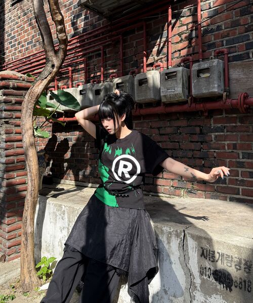 LAUGHER(ラファー)の「レイTシャツ - ブラック(Tシャツ/カットソー・レディース・その他・LARGE/MEDIUM/X-LARGE)」の11枚目の写真