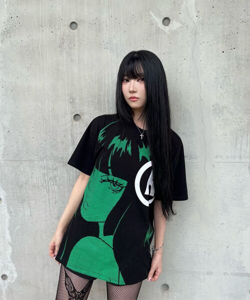 LAUGHER(ラファー)の「レイTシャツ - ブラック(Tシャツ/カットソー・レディース・その他・LARGE/MEDIUM/X-LARGE)」の14枚目の写真