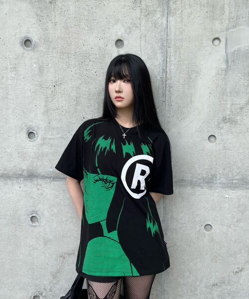 LAUGHER(ラファー)の「レイTシャツ - ブラック(Tシャツ/カットソー・レディース・その他・LARGE/MEDIUM/X-LARGE)」の15枚目の写真