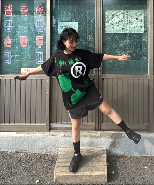 LAUGHER(ラファー)の「レイTシャツ - ブラック(Tシャツ/カットソー・レディース・その他・LARGE/MEDIUM/X-LARGE)」の16枚目の写真