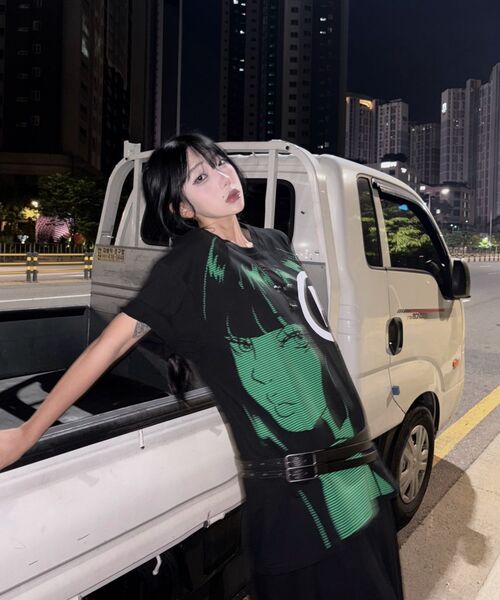 LAUGHER(ラファー)の「レイTシャツ - ブラック(Tシャツ/カットソー・レディース・その他・LARGE/MEDIUM/X-LARGE)」の18枚目の写真
