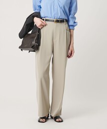BEAUTY&YOUTH UNITED ARROWS | ポリエステルブレンド バックゴム ワイドパンツ ウォッシャブル 吸水速乾 防シワ(スラックス)