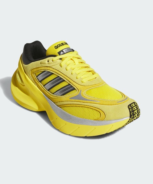 adidas(アディダス)の「アディゼロ ゴウカナ シューズ / ADIZERO GOUKANA Shoes / アディダスオリジナルス adidas Originals(スニーカー・メンズ・イエロー・28.5cm/28.0cm/29.0cm/25.0cm/26.5cm/25.5cm/26.0cm/27.5cm/27.0cm/22.0cm/22.5cm/24.5cm/24.0cm/23.5cm/23.0cm)」の2枚目の写真