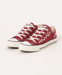 CONVERSE コンバース AS FOLKSTITCH OX オールスター フォークステッチ OX 31318542 BURGUNDY/WHITE