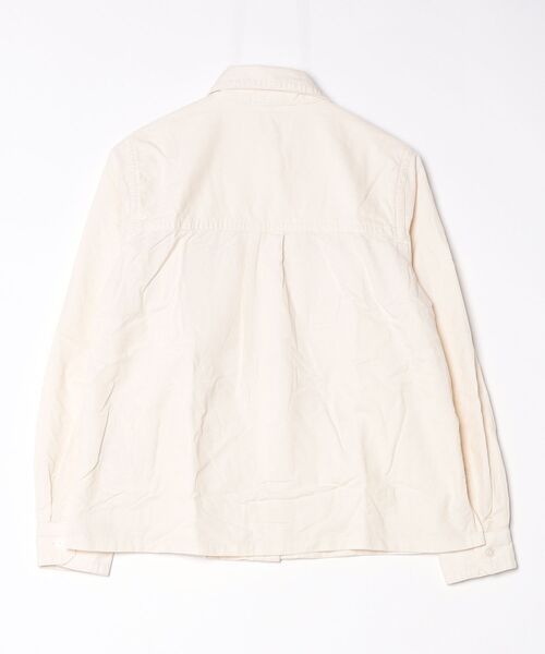 BANANA REPUBLIC FACTORY STORE(バナナリパブリック ファクトリーストア)の「BANANA REPUBLIC FACTORY STORE リラックスフィットコーデュロイシャツ(シャツ/ブラウス・レディース・アイボリー/ブラウン/ネイビー・L/M/S/XS)」の4枚目の写真