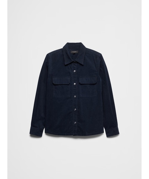 BANANA REPUBLIC FACTORY STORE(バナナリパブリック ファクトリーストア)の「BANANA REPUBLIC FACTORY STORE リラックスフィットコーデュロイシャツ(シャツ/ブラウス・レディース・アイボリー/ブラウン/ネイビー・L/M/S/XS)」の7枚目の写真