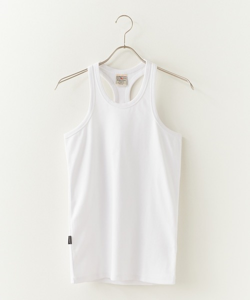 AVIREX(アヴィレックス)の「AVIREX/アビレックス DAILY RIB TANK TOP(タンクトップ・メンズ・ブラック/ホワイト・L/M/S)」の3枚目の写真