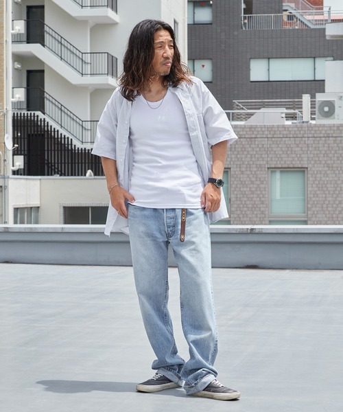 AVIREX(アヴィレックス)の「AVIREX/アビレックス DAILY RIB TANK TOP(タンクトップ・メンズ・ブラック/ホワイト・L/M/S)」の8枚目の写真