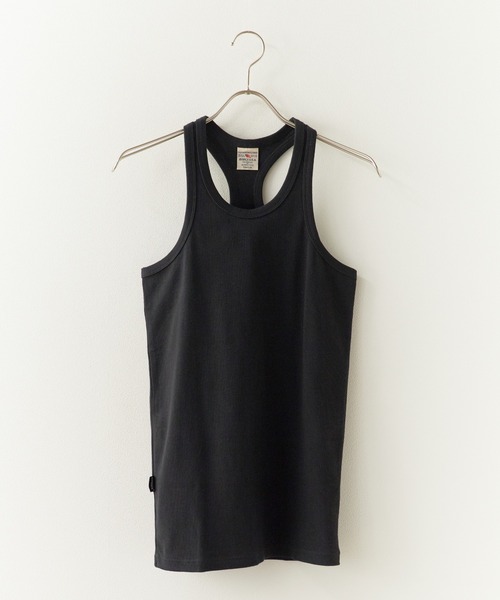 AVIREX(アヴィレックス)の「AVIREX/アビレックス DAILY RIB TANK TOP(タンクトップ・メンズ・ブラック/ホワイト・L/M/S)」の9枚目の写真