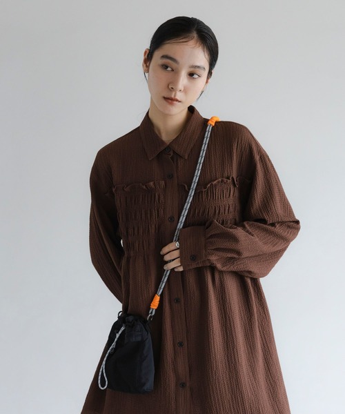 LOWRYS FARM(ローリーズファーム)の「【撥水機能付き】アミコードマルチWAYBAG 1051050(ショルダーバッグ・レディース・ブルー/ブラック・FREE)」の2枚目の写真