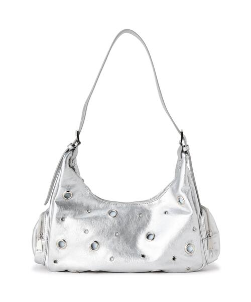 B'2nd(ビーセカンド)の「MAVYTH/メヴィス/PRISM PANSHING SHOULDER BAG(ショルダーバッグ・レディース・ブラウン/シルバー・F)」の2枚目の写真