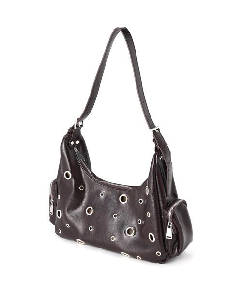 B'2nd(ビーセカンド)の「MAVYTH/メヴィス/PRISM PANSHING SHOULDER BAG(ショルダーバッグ・レディース・ブラウン/シルバー・F)」の8枚目の写真