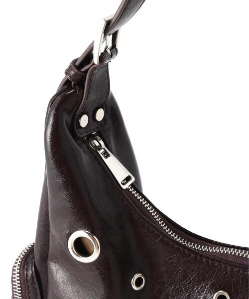 B'2nd(ビーセカンド)の「MAVYTH/メヴィス/PRISM PANSHING SHOULDER BAG(ショルダーバッグ・レディース・ブラウン/シルバー・F)」の12枚目の写真