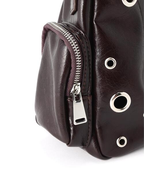 B'2nd(ビーセカンド)の「MAVYTH/メヴィス/PRISM PANSHING SHOULDER BAG(ショルダーバッグ・レディース・ブラウン/シルバー・F)」の14枚目の写真