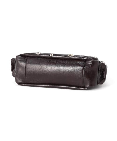 B'2nd(ビーセカンド)の「MAVYTH/メヴィス/PRISM PANSHING SHOULDER BAG(ショルダーバッグ・レディース・ブラウン/シルバー・F)」の16枚目の写真
