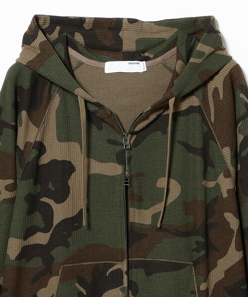 Diaspora Skateboards(ディアスポラスケートボーズ)の「Diaspora skateboards / Dry Waffle Full Zip Hoodie(スウェット・メンズ・その他/その他1・M/L/XL)」の7枚目の写真