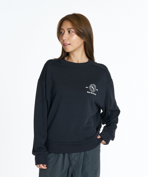 ROXY(ロキシー)の「ROXY FITNESS SIDEWALK PO サーモコントロール スウェットトップス /速乾/UVカット 【2026年秋冬モデル】/ロキシーバックプリントスウェット(スウェット・レディース・ブルー/オフホワイト/ブラック・SMALL/MEDIUM/LARGE)」の17枚目の写真