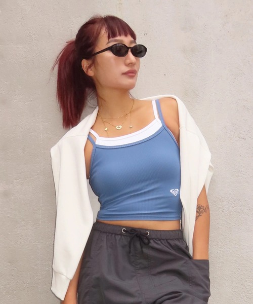 ROXY(ロキシー)の「ROXY FITNESS SIDEWALK PO サーモコントロール スウェットトップス /速乾/UVカット 【2026年秋冬モデル】/ロキシーバックプリントスウェット(スウェット・レディース・ブルー/オフホワイト/ブラック・SMALL/MEDIUM/LARGE)」の7枚目の写真