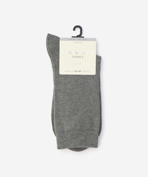 FALKE(ファルケ)の「FALKE | 46490 FAMILY SOCKS WOMEN(ソックス/靴下・レディース・ブラック/ピンク系その他/グレー/ライトブルー/レッド/Nat/ピンク/オレンジ系その他/ホワイト/ブラウン・35/38)」の1枚目の写真