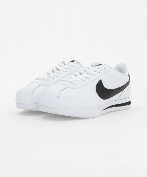 NIKE(ナイキ)の「<NIKE>CORTEZ スニーカー(スニーカー・レディース・ブラック/ホワイト・22.5cm/25cm/23.5cm/24.5cm/23cm/24cm/25.5cm)」の3枚目の写真