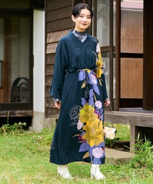 【倭物やカヤ】花つづりならいワンピース