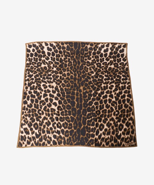 manipuri(マニプリ)の「<manipuri>SILK 88×88 スカーフ 26FW(バンダナ/スカーフ・レディース・ダークブラウン/マスタード/その他1・FREE)」の4枚目の写真