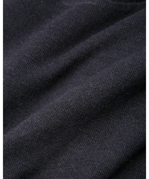 IRIS47（イリスフォーセブン）の「【IRIS 47】bare cashmere T-shirt/ベア カシミヤ ティーシャツ（Tシャツ/カットソー・レディース・ホワイト/ブラック/ダークグレー・FREE）」の14枚目の写真