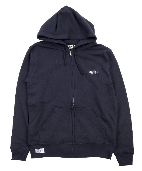 CAMPFREE（キャンプフリー）の「[キャンプフリー] CAMPFREE 8.4oz 裏毛ワンポイント刺繍ジップパーカー（パーカー・メンズ・ブラック/ネイビー/杢グレー・S/2XL/L/M/XL）」の18枚目の写真