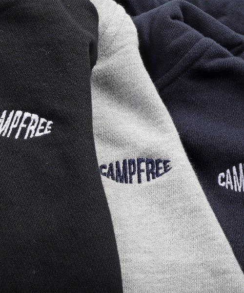 CAMPFREE（キャンプフリー）の「[キャンプフリー] CAMPFREE 8.4oz 裏毛ワンポイント刺繍ジップパーカー（パーカー・メンズ・ブラック/ネイビー/杢グレー・S/2XL/L/M/XL）」の11枚目の写真