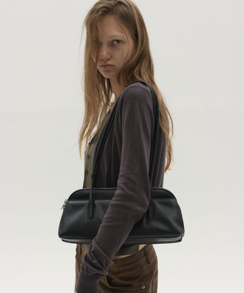 LCDC TM(エルシーディーシーティーエム)の「DOUBLE SHOULDER BAG (BLACK)(ショルダーバッグ・レディース・その他・OS)」の5枚目の写真