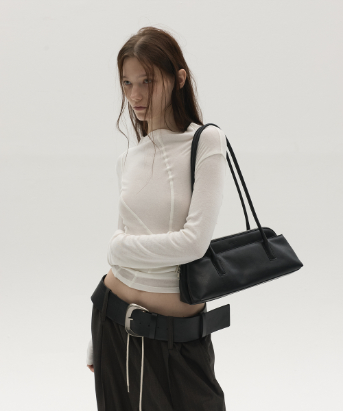 LCDC TM(エルシーディーシーティーエム)の「DOUBLE SHOULDER BAG (BLACK)(ショルダーバッグ・レディース・その他・OS)」の8枚目の写真