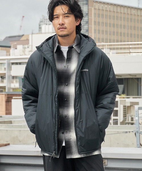 Columbia(コロンビア)の「Columbia/コロンビア ホープパインズフォレスト III ジャケット アウトドア キャンプ アウター フード 防寒 撥水 軽量 ダブルジップ メンズ レディース 2026秋冬 秋服 冬服(ブルゾン・メンズ・ブラック・M/L/XL)」の7枚目の写真