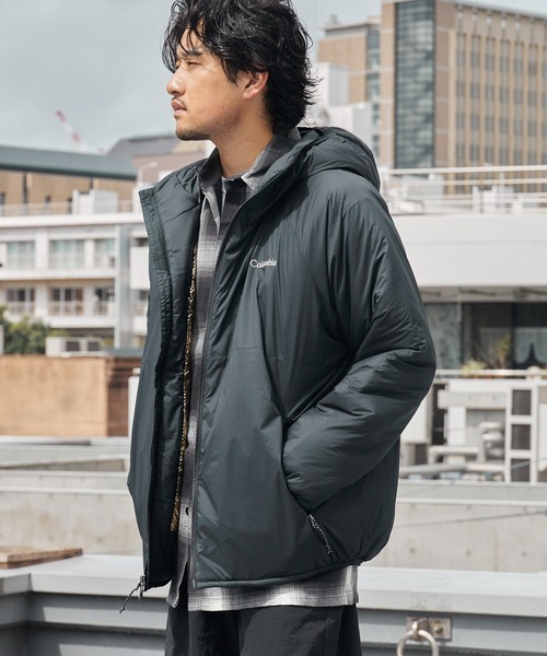 Columbia(コロンビア)の「Columbia/コロンビア ホープパインズフォレスト III ジャケット アウトドア キャンプ アウター フード 防寒 撥水 軽量 ダブルジップ メンズ レディース 2026秋冬 秋服 冬服(ブルゾン・メンズ・ブラック・M/L/XL)」の5枚目の写真