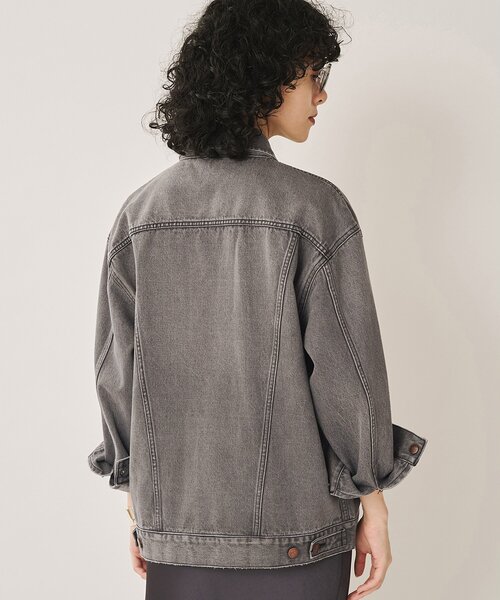 Whim Gazette(ウィムガゼット)の「【Wrangler】デニムGジャン/セットアップ可(デニムジャケット・レディース・ブラック/ブルー・FREE)」の21枚目の写真