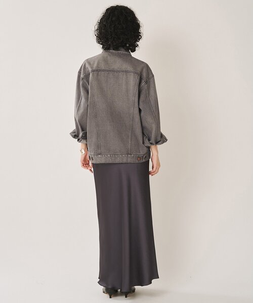 Whim Gazette(ウィムガゼット)の「【Wrangler】デニムGジャン/セットアップ可(デニムジャケット・レディース・ブラック/ブルー・FREE)」の20枚目の写真