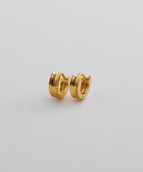 whoseA(フーシー)の「【silver925】Curve Hoop Pierce 10mm / カーブフープピアス10mm(ピアス(両耳用)・メンズ・シルバー/ゴールド・FREE)」の22枚目の写真