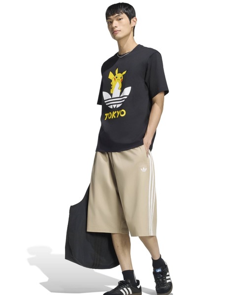 adidas(アディダス)の「adidas POKEMON TEE TOKYO3 / アディダス ポケモン T 東京3(Tシャツ/カットソー・メンズ・ブラック・XL/M/S/3XL/XXL)」の13枚目の写真