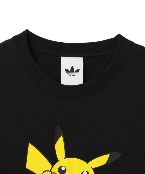 adidas(アディダス)の「adidas POKEMON TEE TOKYO3 / アディダス ポケモン T 東京3(Tシャツ/カットソー・メンズ・ブラック・XL/M/S/3XL/XXL)」の4枚目の写真