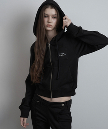 Signature Logo Hoodie Zip-Up (black)