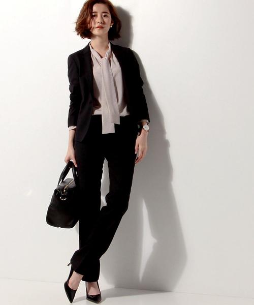 UNITED ARROWS(ユナイテッドアローズ)の「UPBT NEO-ST テーラード ジャケット◆(テーラードジャケット・レディース・ブラック/ライトグレー/ネイビー・40/36/34/38)」の2枚目の写真